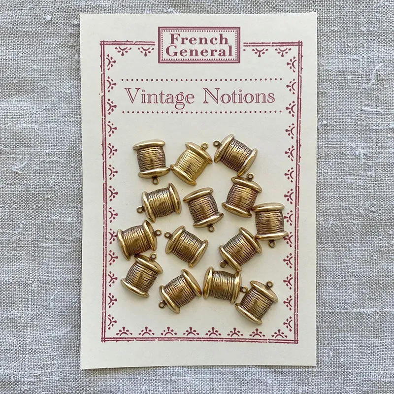 French General breloques bobine laiton lot 14
