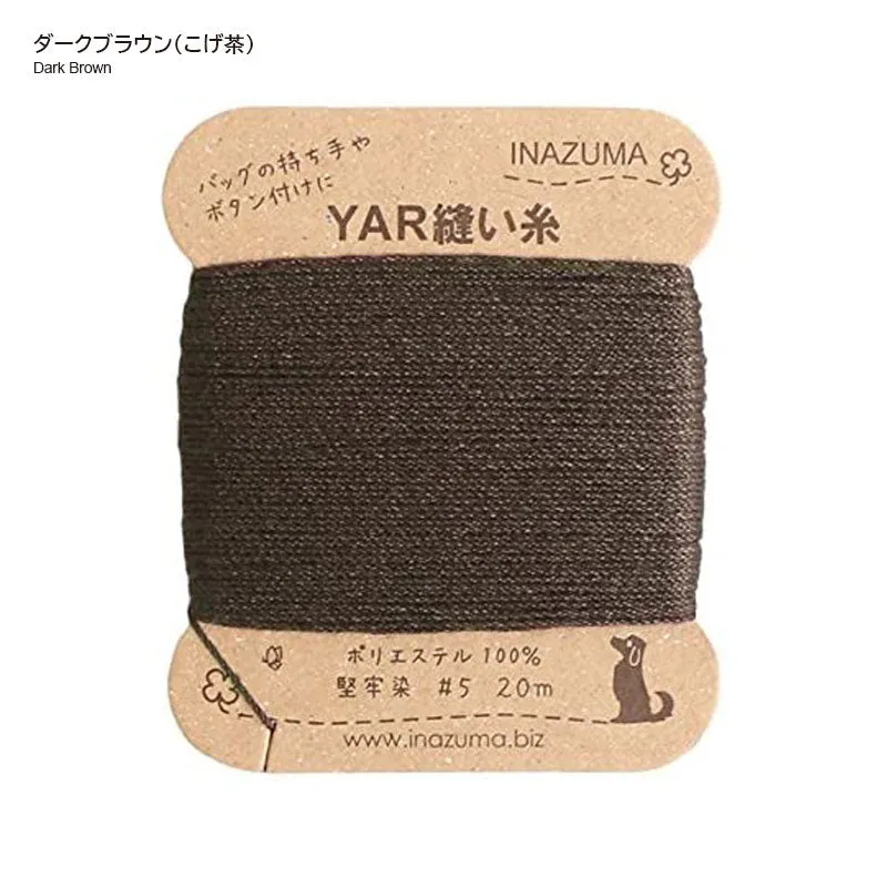 Yoko Saito dm2109 fil à coudre anses noir polyester