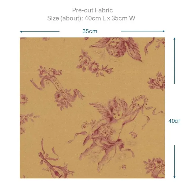 Yoko Saito web2601-A03 coupon beige anges 40x35
