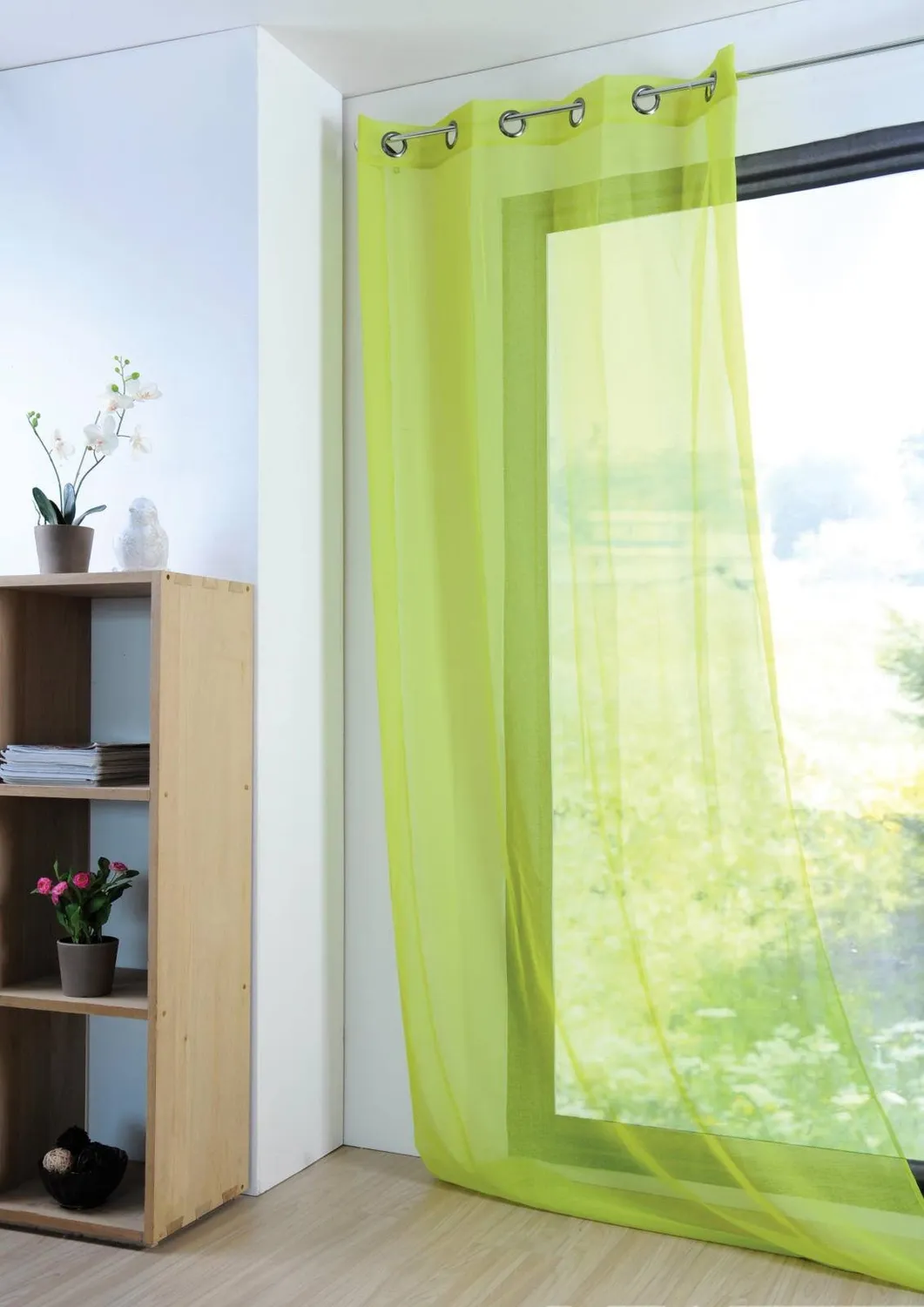 Stof Monna voilage lin 135x260 cm polyester fin
