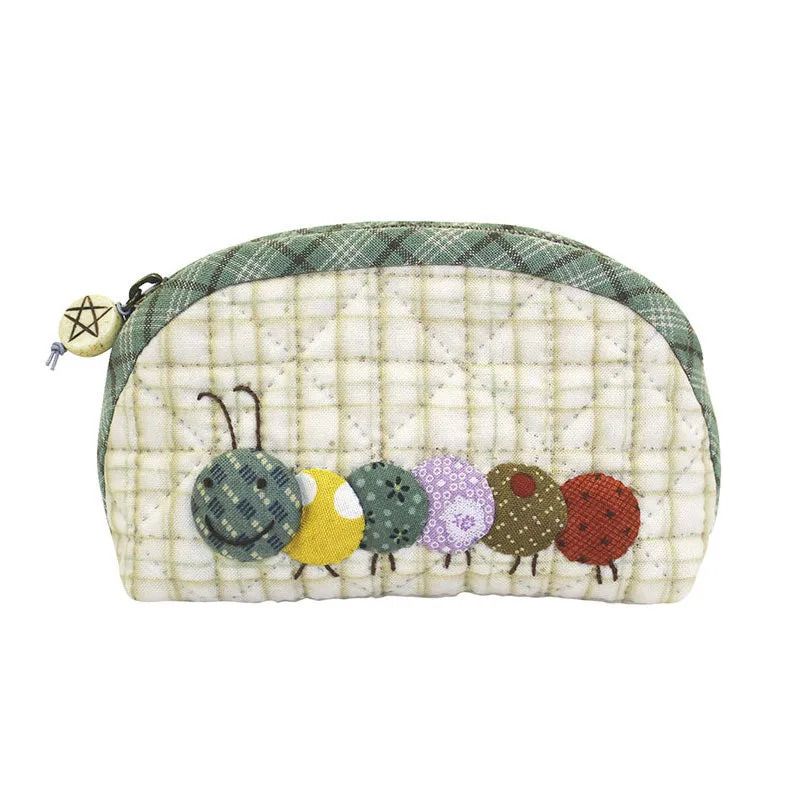 Yoko Saito Caterpillar Pouch kit trousse chenille facile