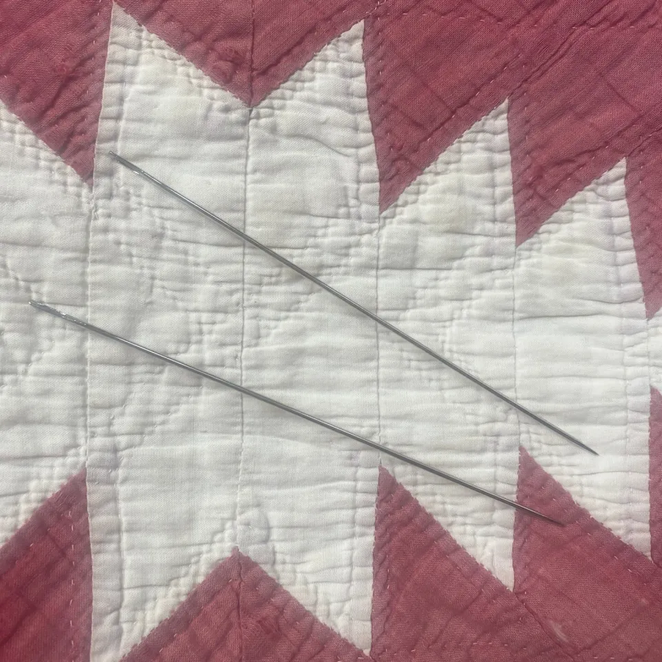 French General Doll Needle aiguille poupée acier 15 cm x2
