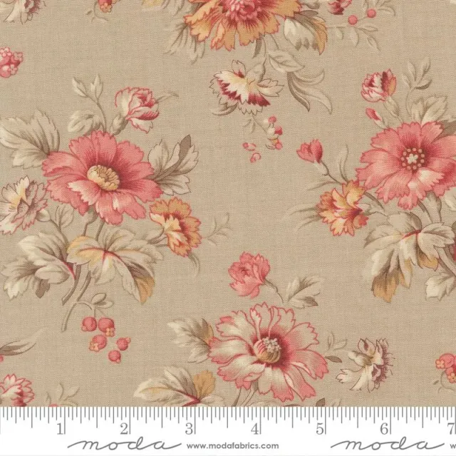 French General Joie de Vivre Roche tissu coton floral