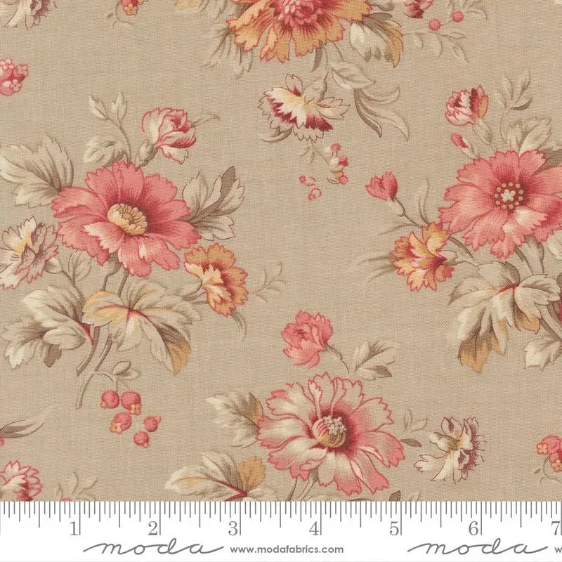 French General Joie de Vivre Roche tissu coton floral