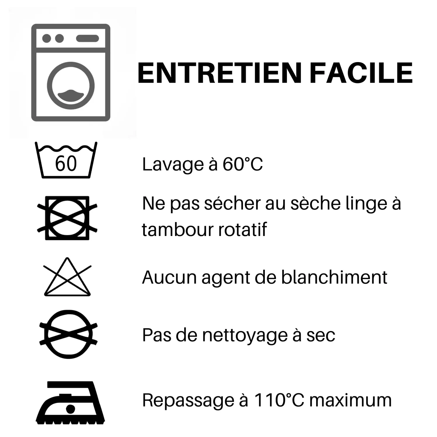 STOF Eden taie d'oreiller coton curry 50x70 cm