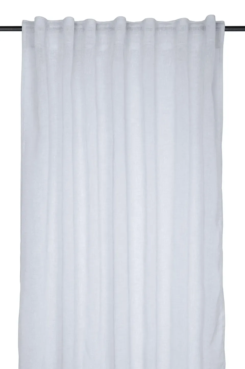 Stof Madrid voile glacier 140x260 cm effet lin