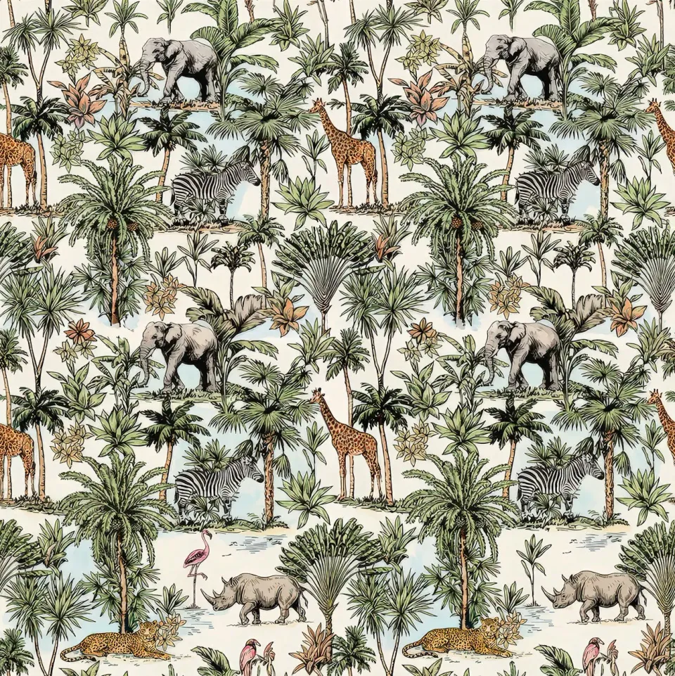 Elastron Safari tissu ameublement au mètre intérieur