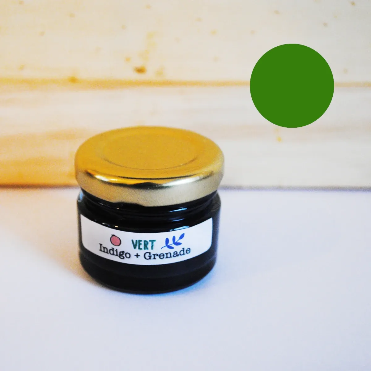 Tribu Indigo teinture textile vert 30ml végétale