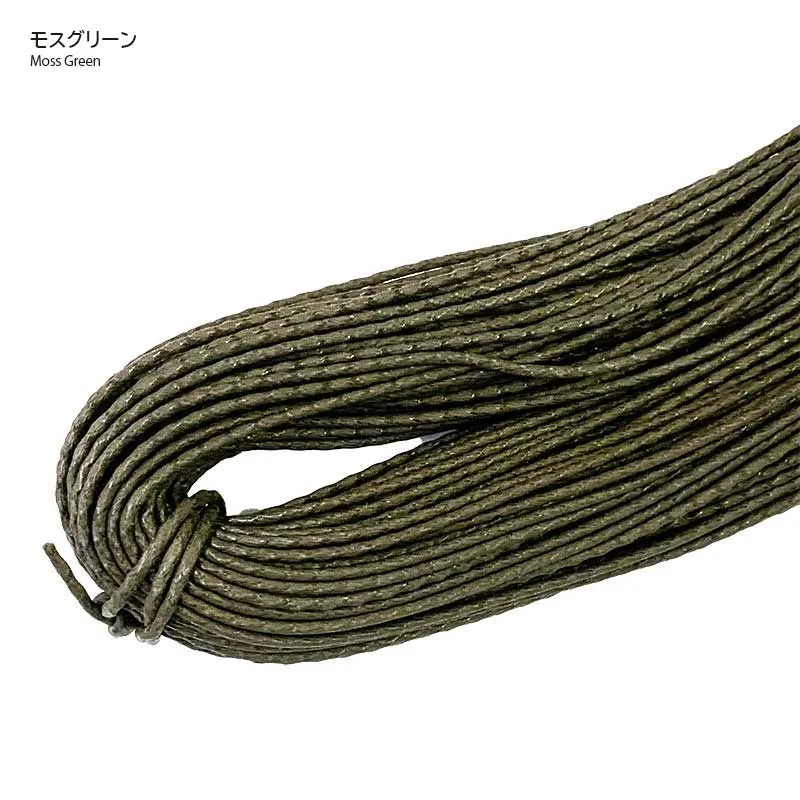Yoko Saito cordon ciré moyen cordon 3 mm au mètre