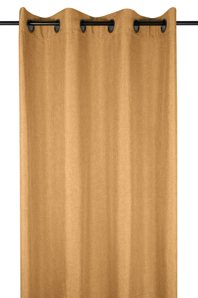 STOF Bea rideau 140x260 cm camel 1 panneau polyester