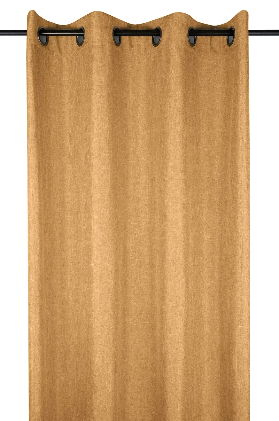 STOF Bea rideau 140x260 cm camel 1 panneau polyester