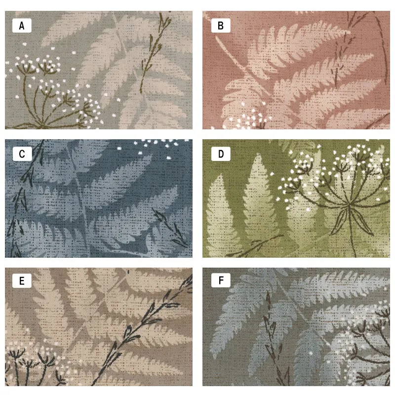 Yoko Saito Centenary 31 10680 tissu coton fougère mètre