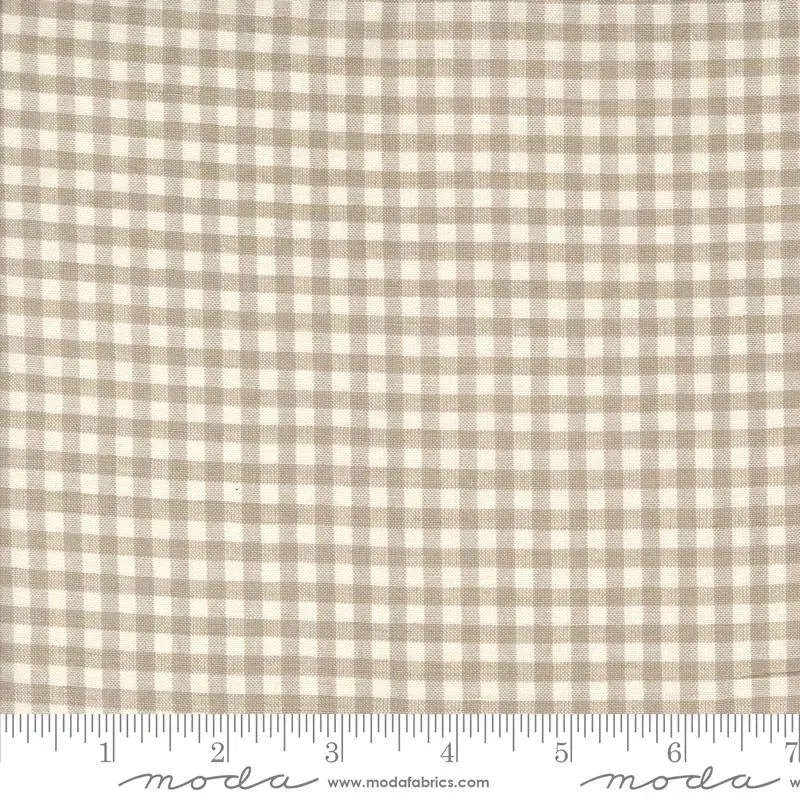 French General Woven Ginghams 12223 15 tissu vichy perle