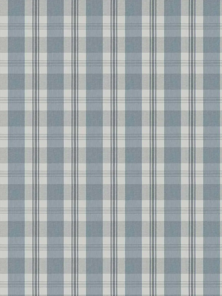 French General Apolline Azure tissu ameublement indigo 137 cm