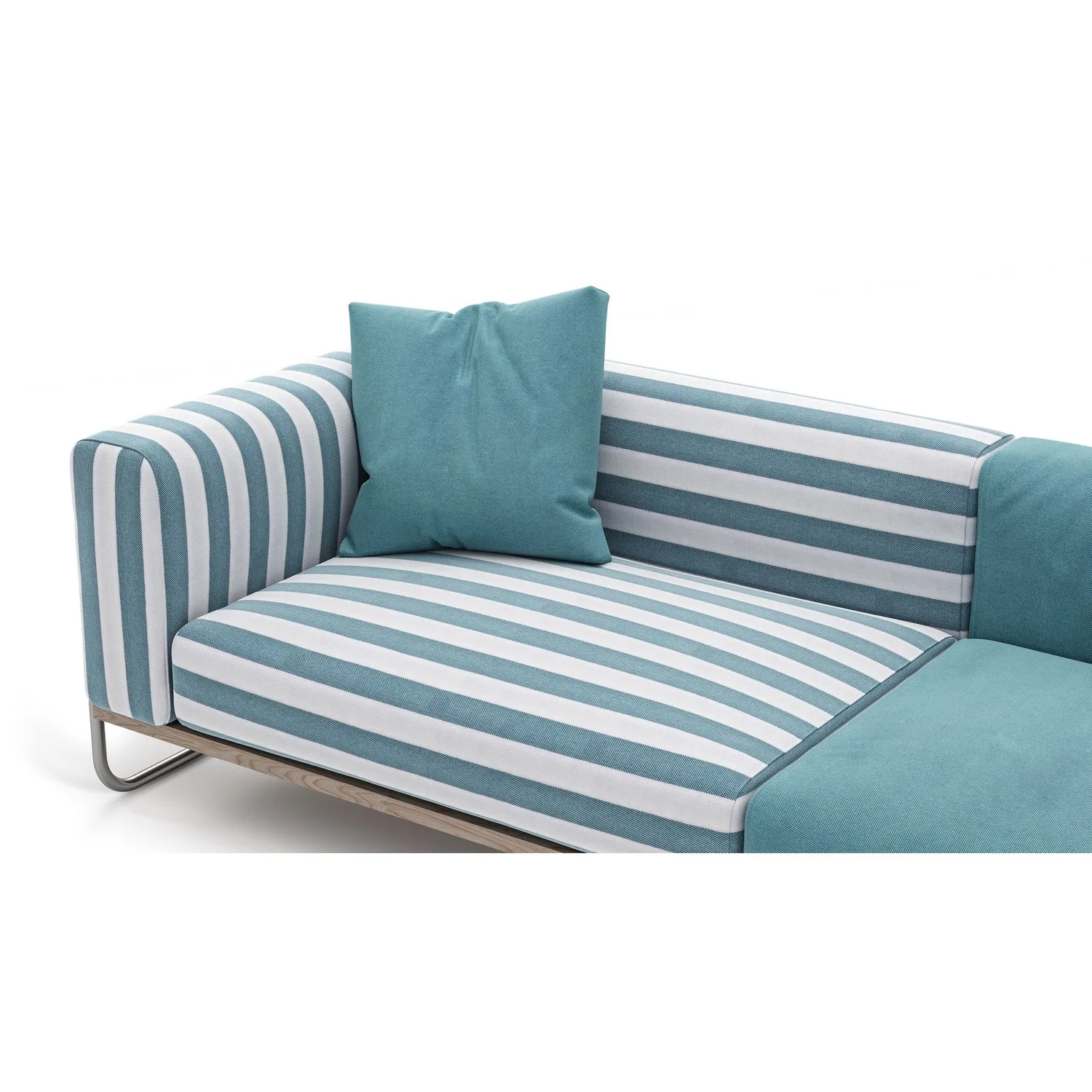 Elastron Valencia Stripes tissu rayé extérieur au mètre