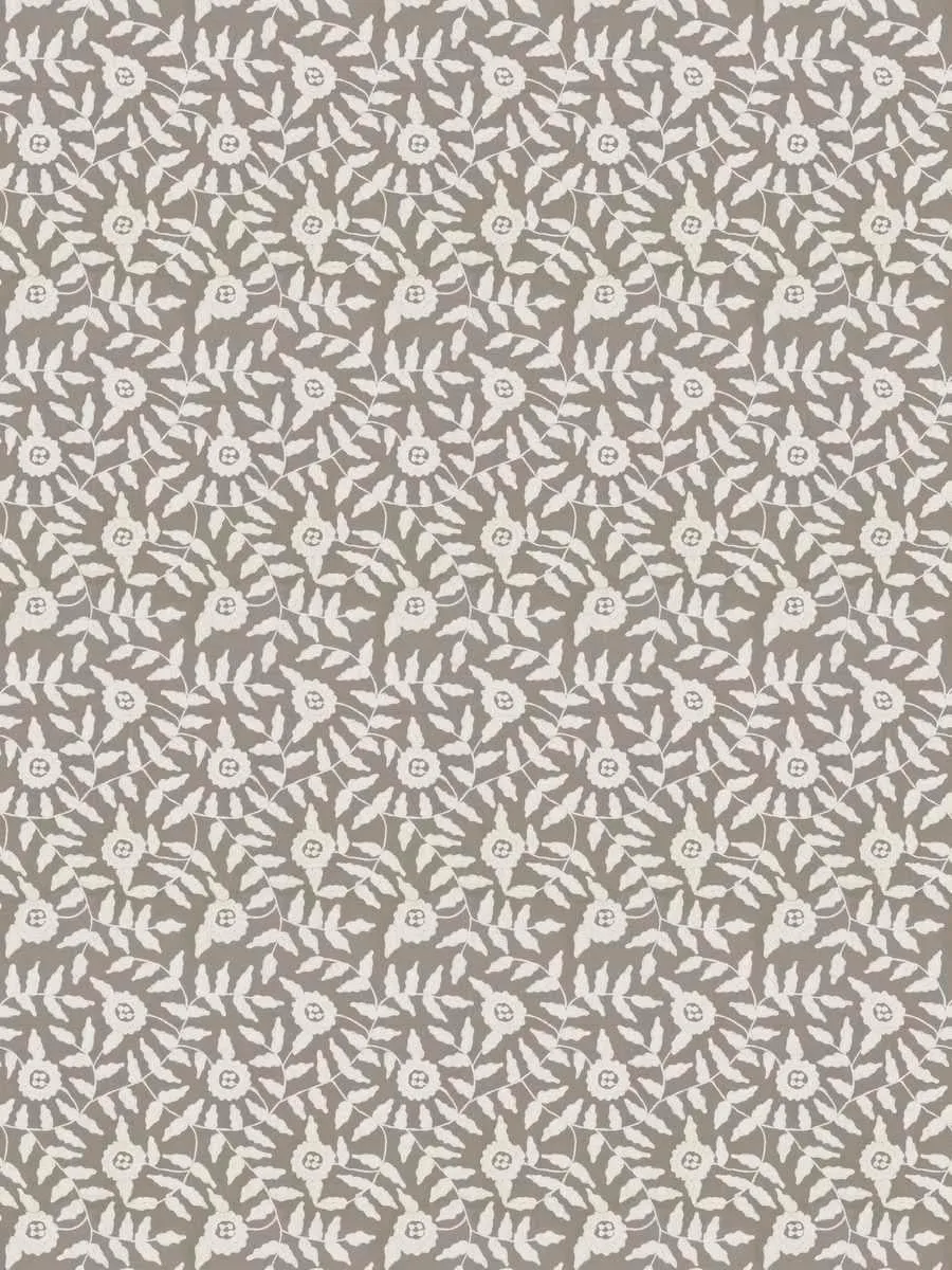 French General Marcelline Linen tissu brodé 134 cm au mètre