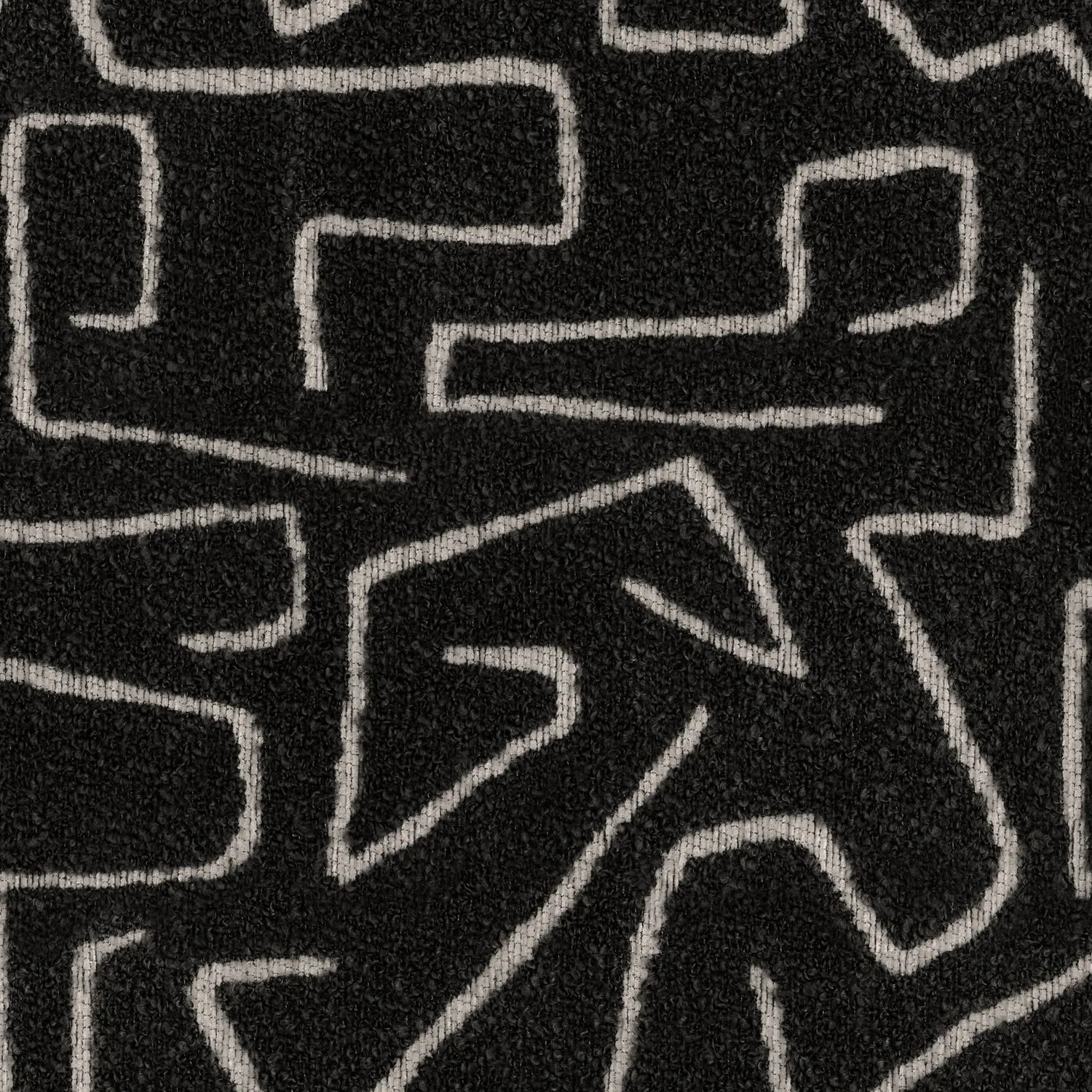 Elastron Miró tissu ameublement abstrait au mètre