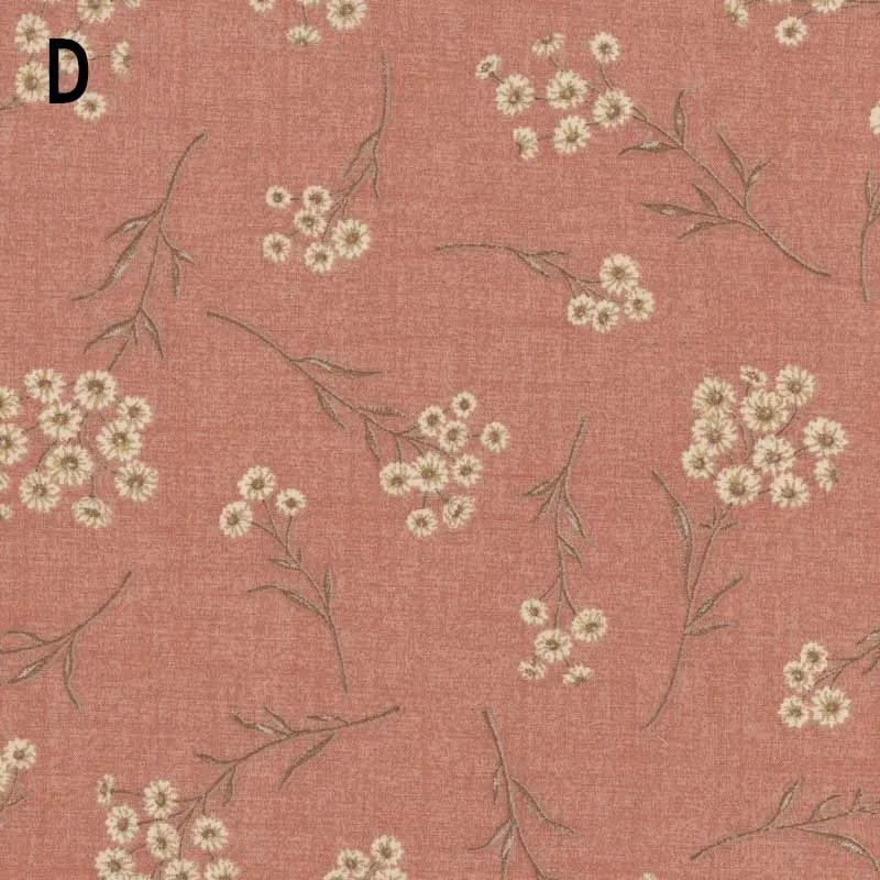 Yoko Saito Centenary 32 10746 tissu coton camomille au mètre