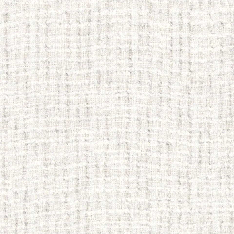 La Maison Naïve Petits Carreaux échantillon coton blanc cassé