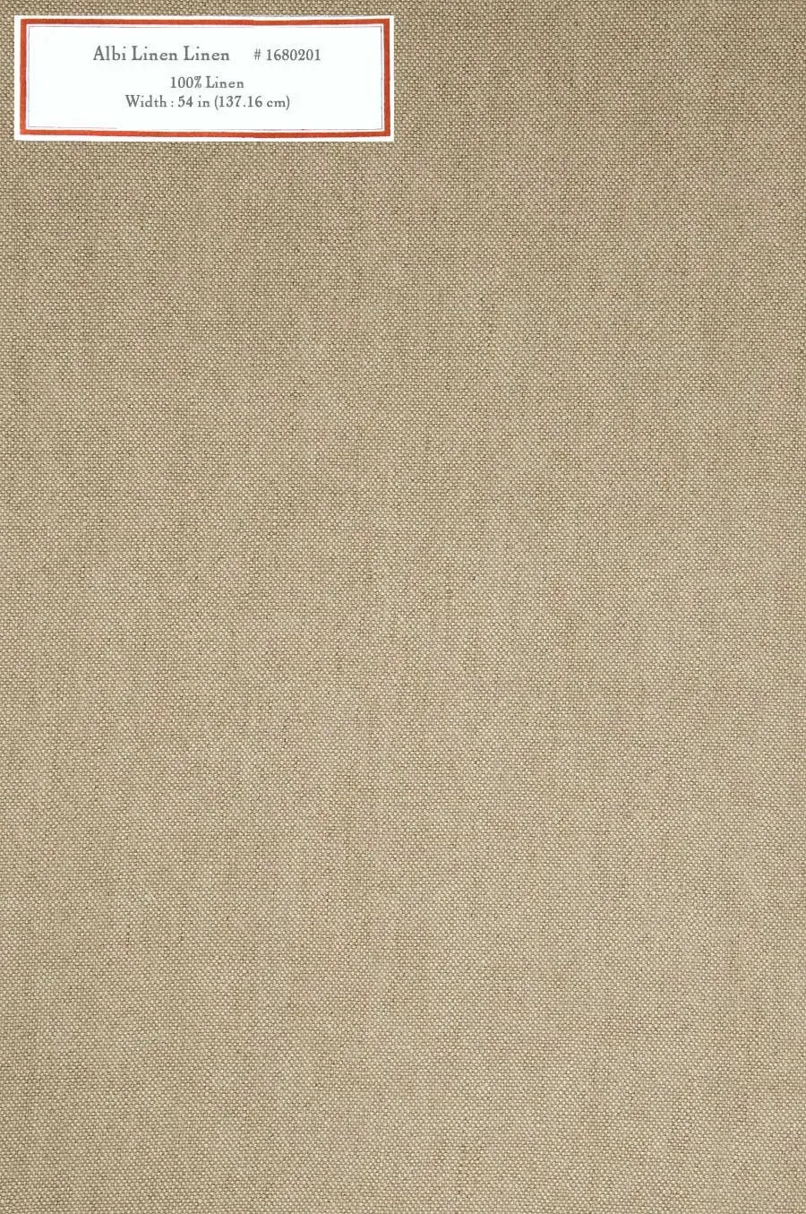 French General Albi Linen tissu ameublement lin au mètre