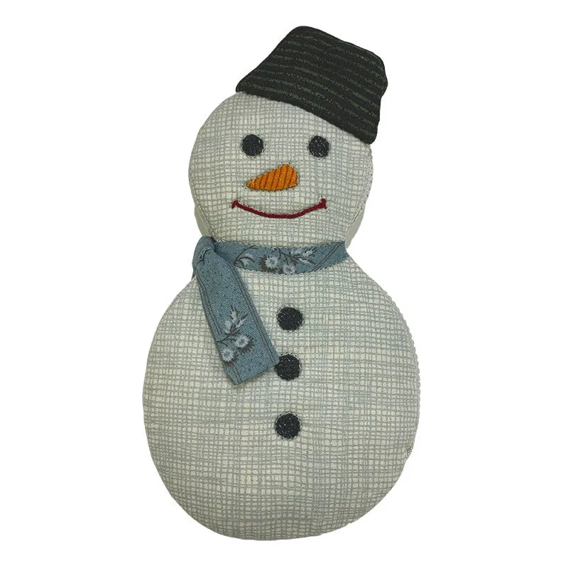 Yoko Saito Snow Man Pouch kit couture pochette bonhomme neige