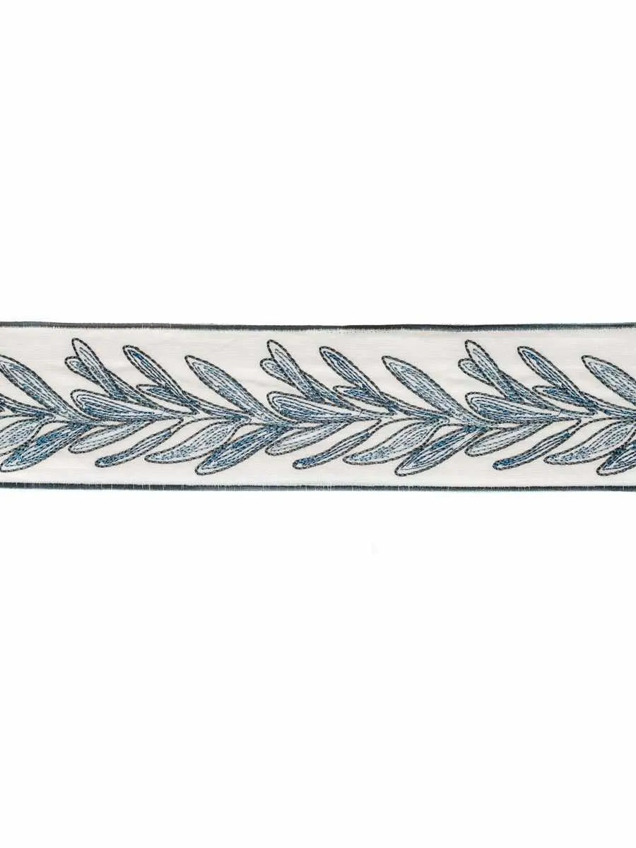 French General Lachapelle Azure galon brodé 8,26 cm