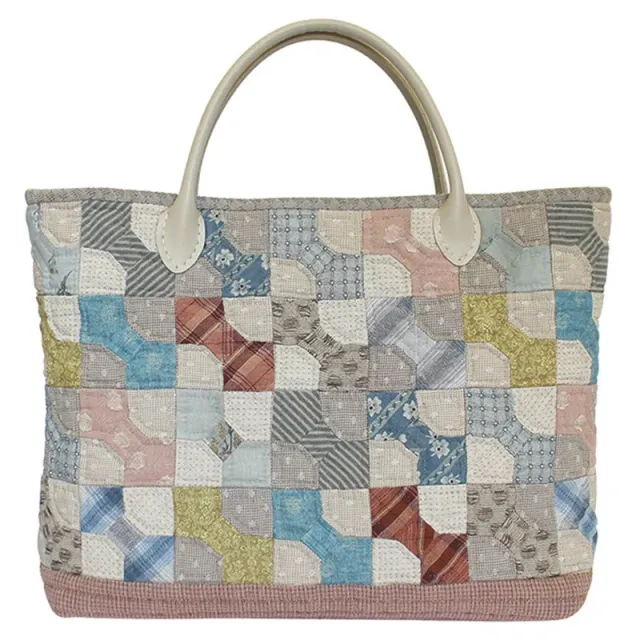 Yoko Saito Bow Tie Tote Bag kit sac débutant 27x40 cm