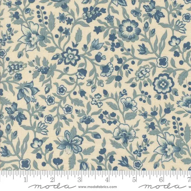 French General Sacré Bleu Pearl 13971 13 tissu coton