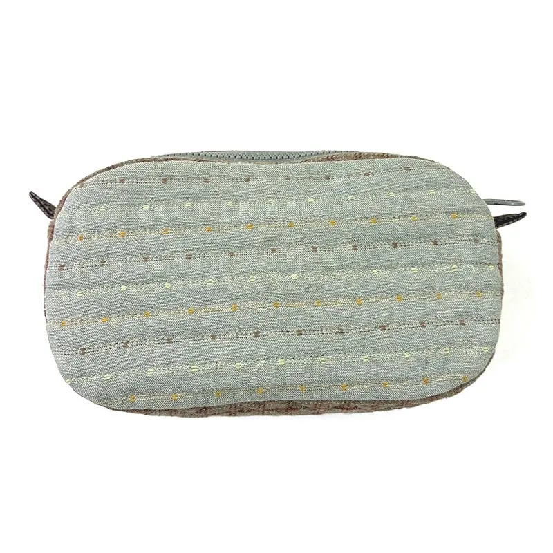 Yoko Saito Gusset Flower Pouch kit trousse patchwork zip