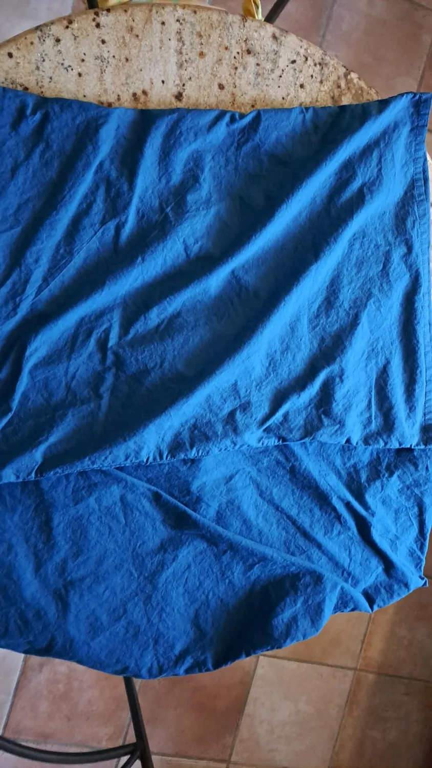 Stof Eden taie oreiller 50x70 cm pétrole coton