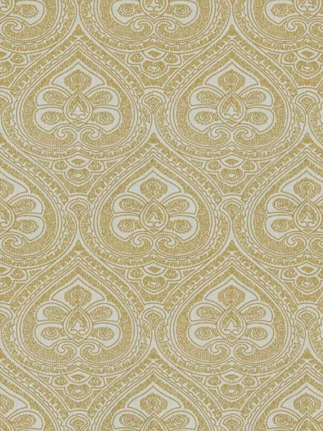 French General Jardin La Moreaux Harvest tissu ameublement brodé