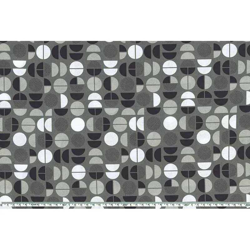 Yoko Saito 2026-04-A06 coupon tissu coton 33x35 cm monochrome