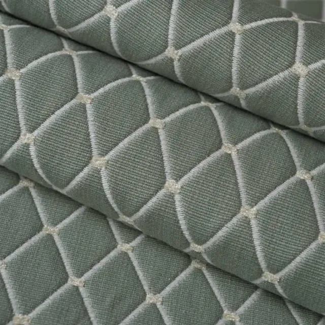 French General Jardin Margo La Mer tissu ameublement coton