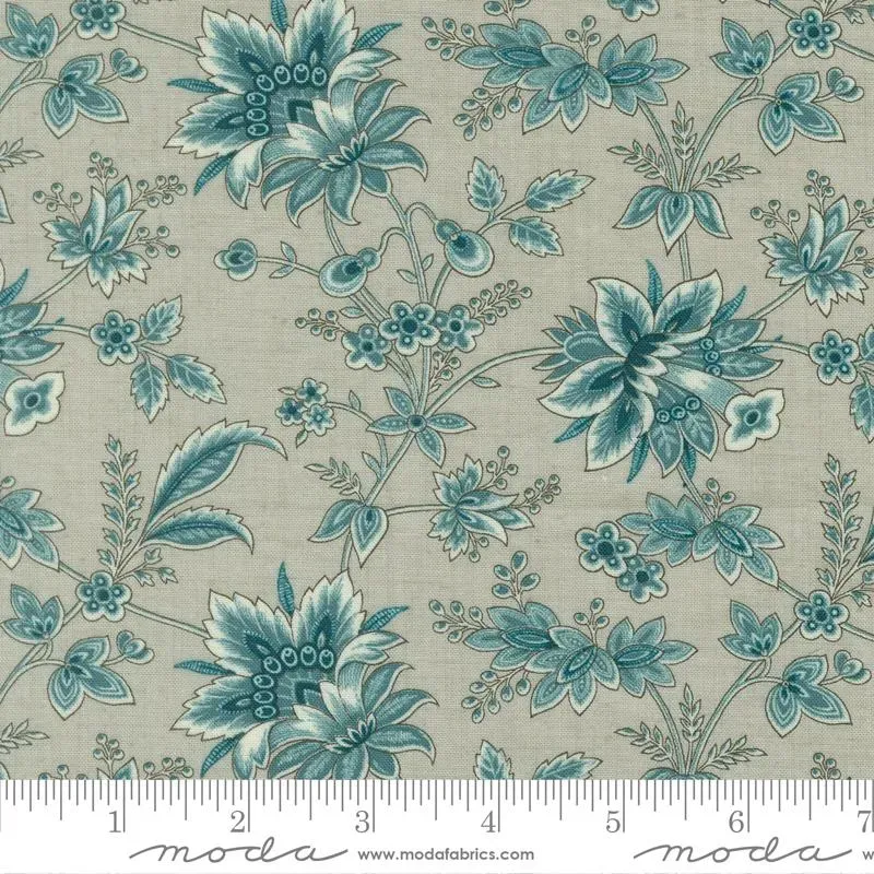 French General La Maison Bleu 36162 12 tissu coton bleu au mètre