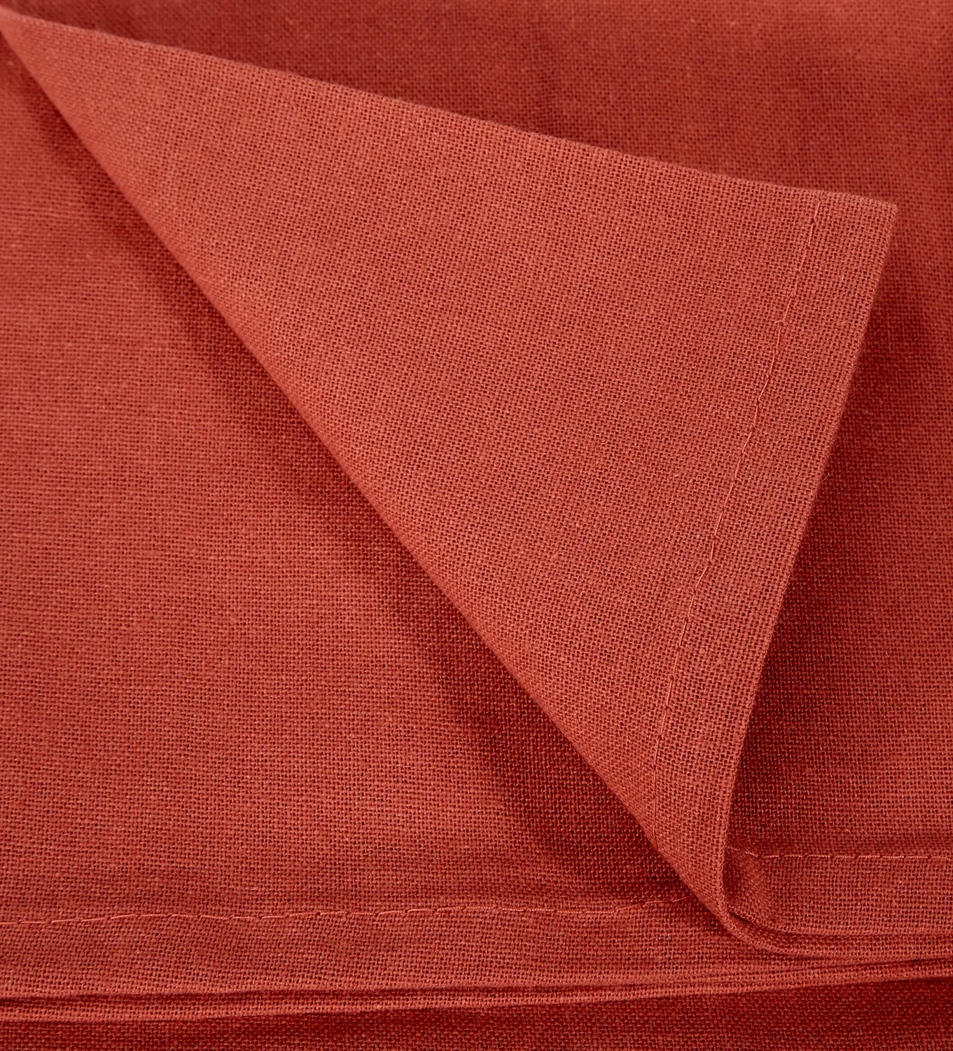 Stof Duo rideau 135x240 cm terracotta coton