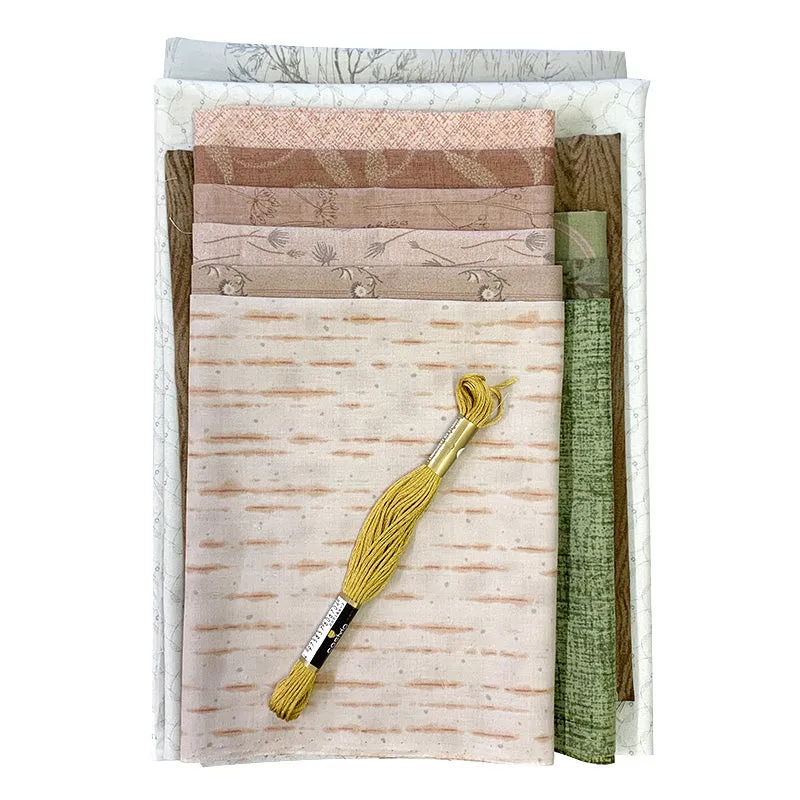 Yoko Saito Cherry Blossom set tissus coton 96x96 cm