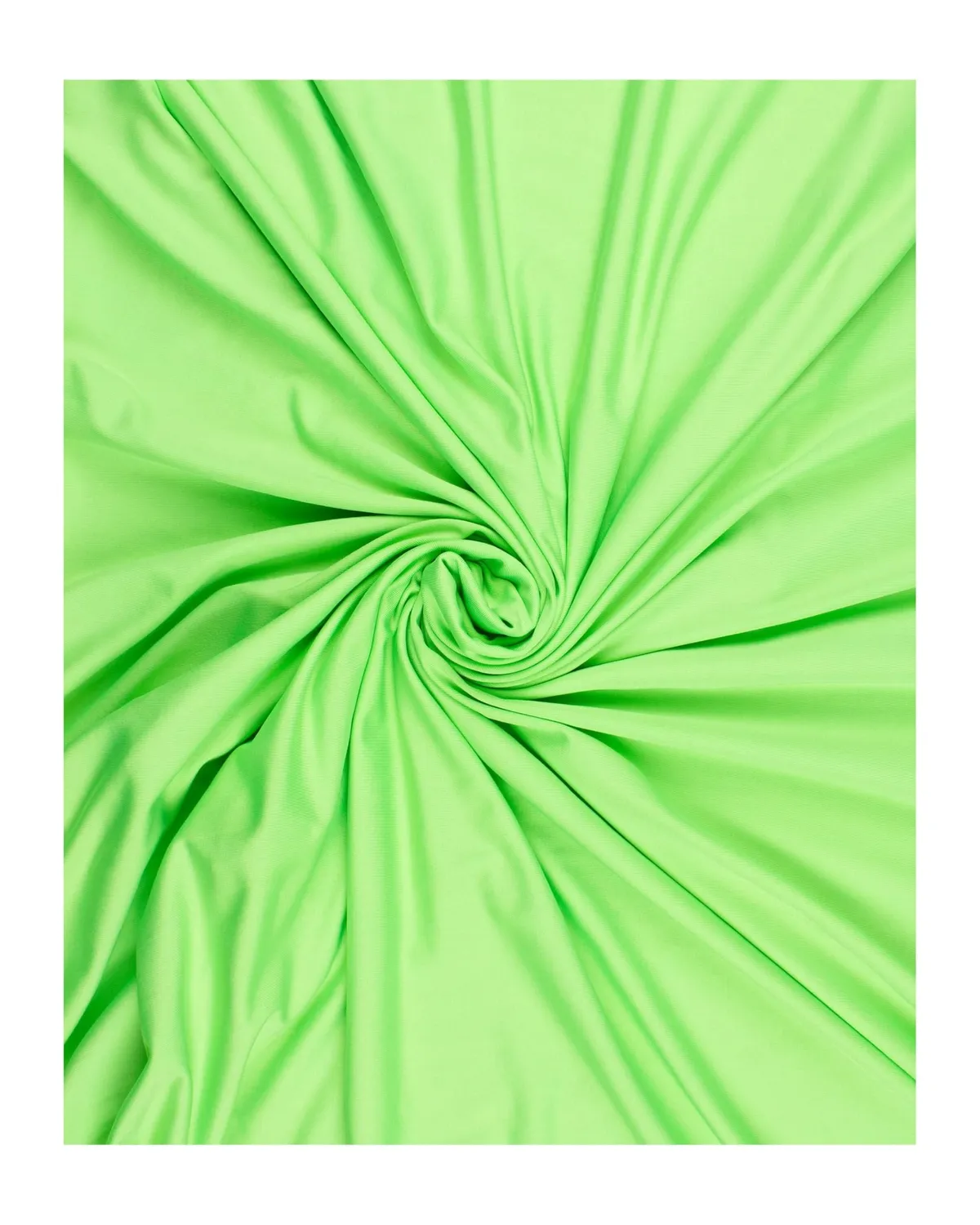 Tissushop Tissu Extensible Mat Blanc 1 Mètre Polyamide