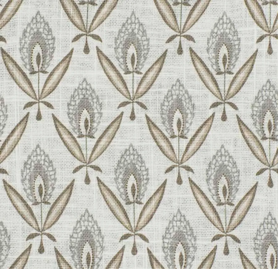 French General Darcy tissu ameublement lin coton 137 cm