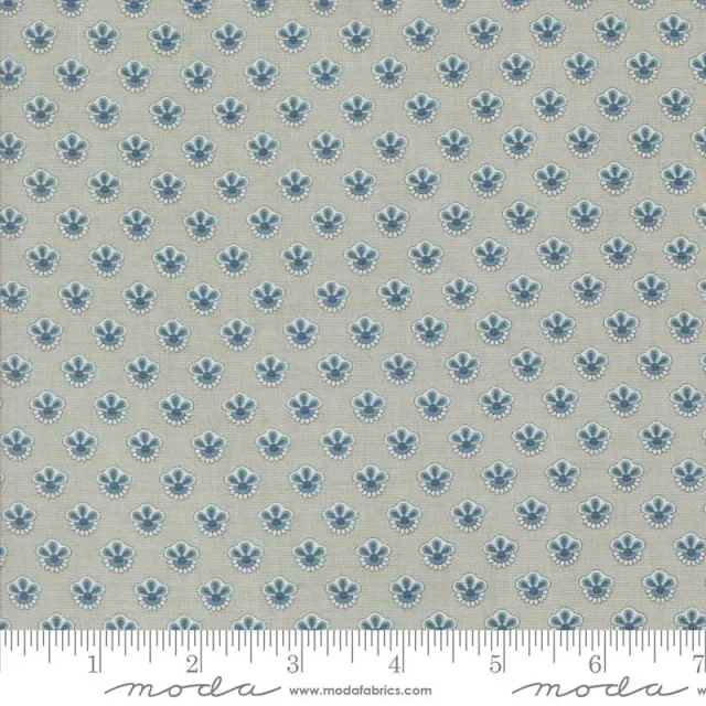 French General Sacre Bleu 13977 14 tissu coton bleu ciel
