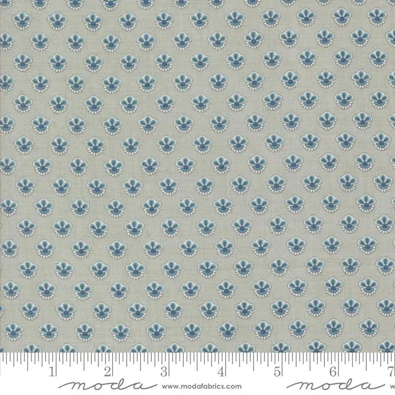 French General Sacre Bleu 13977 14 tissu coton bleu ciel