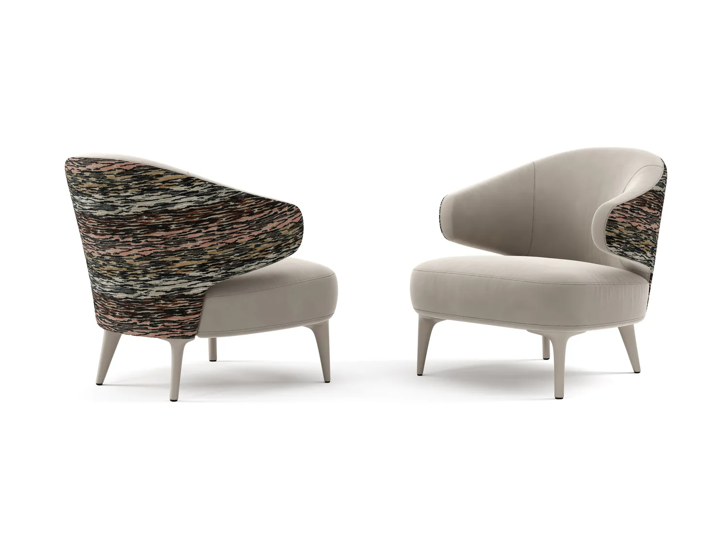 Elastron Eden Collection tissu canapé terra motif organique