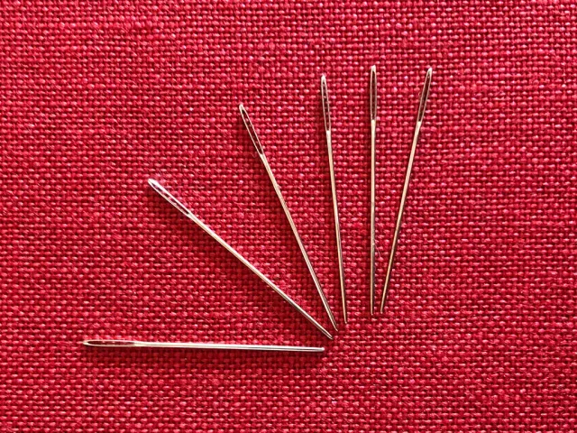 La Croix et La Manière Aiguilles bout rond n°24 broder x6