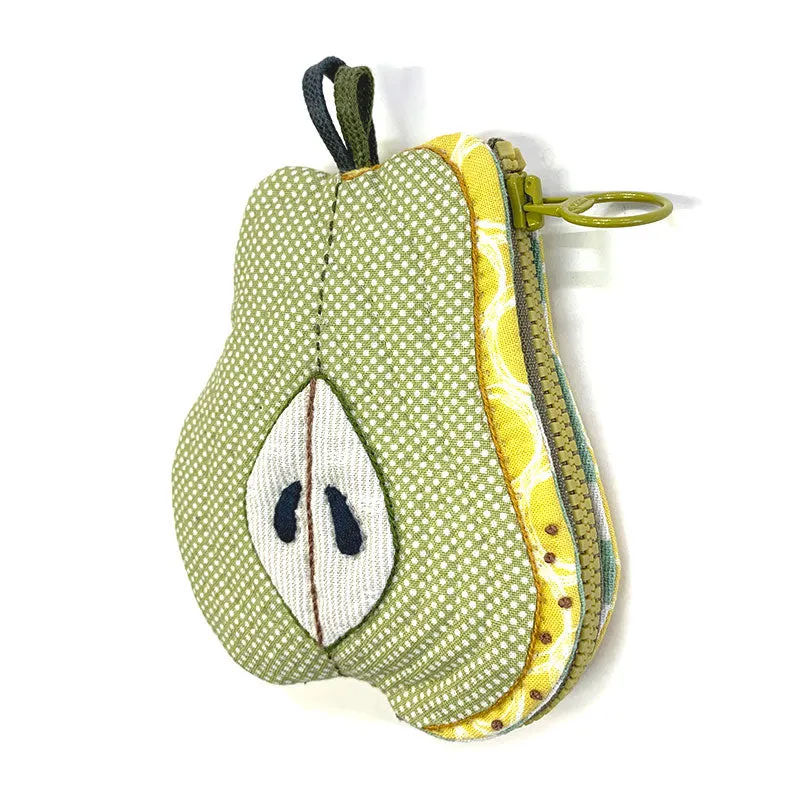 Yoko Saito Pear Pouch kit pochette poire 11x12 cm