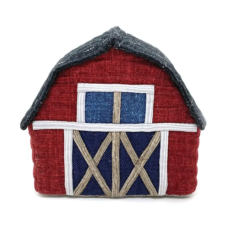 Yoko Saito 3D Barn Gambrel Roof kit maison tissu 12cm