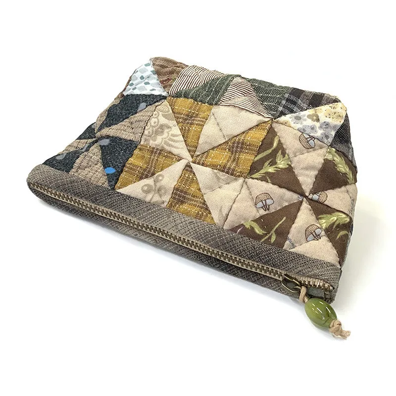 Yoko Saito Pinwheel kit pochette patchwork moulinet