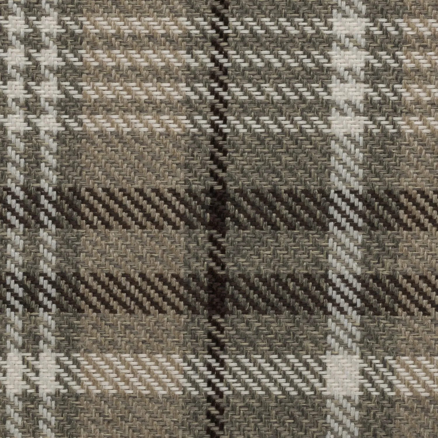 Elastron Scotland tissu jacquard carreaux beige