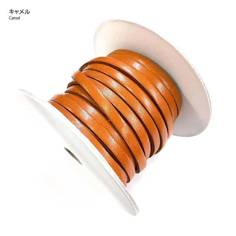 Yoko Saito NT-5 lanière cuir véritable 5 mm au mètre