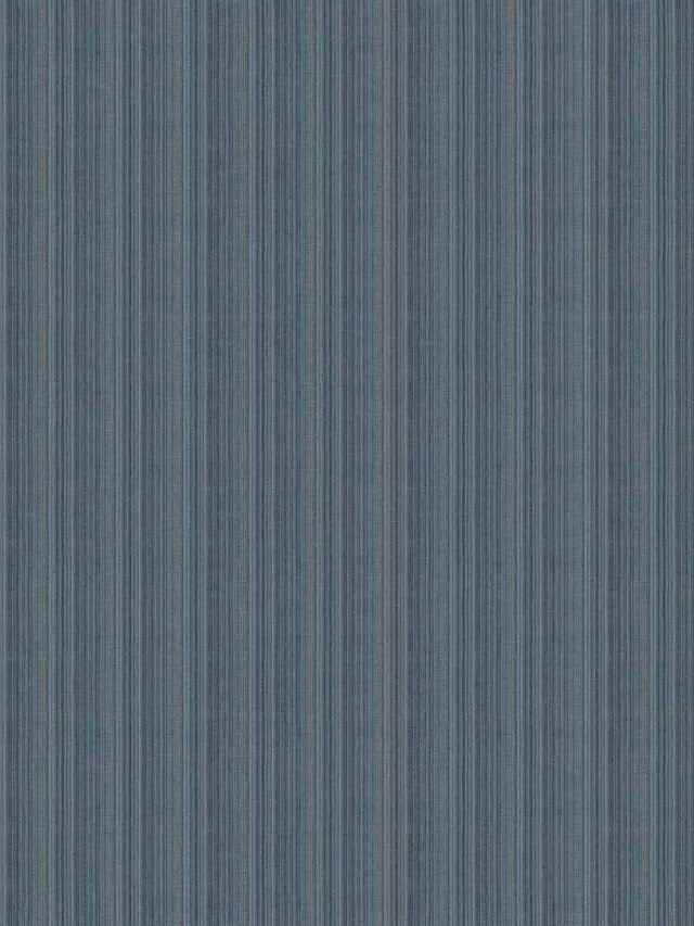 French General Duchemin Indigo tissu ameublement lin indigo au mètre