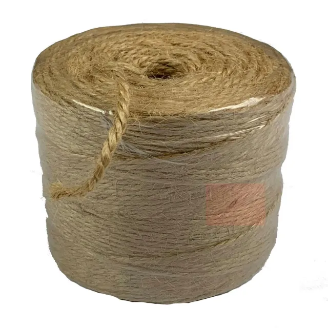 Tissushop ficelle en jute naturel 200 g 130 m biodégradable