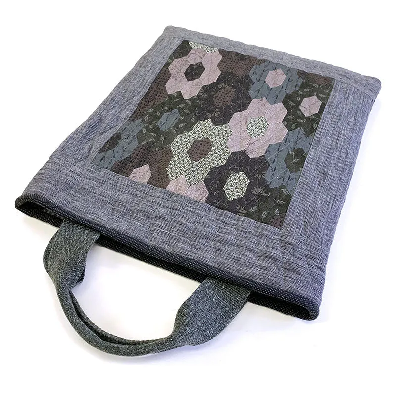 Yoko Saito Long Hexagon kit sac patchwork EPP 37 cm automne